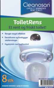 salg af Cleanosan ToiletRens 8 stk.
